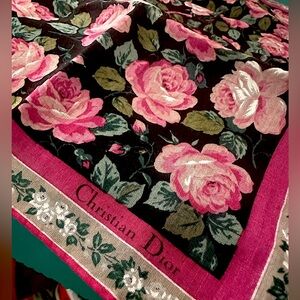 Christian Dior Handkerchief AUTHENTIC